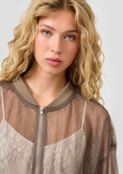 Actual product image s.Oliver Leicht transparenter Spitzenblouson (32)