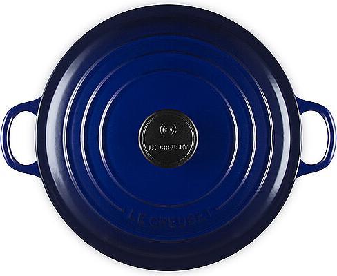 Produktbild Le Creuset Bräter TRADITION Indigo (24 cm, Bräter + Schmortopf, Gusseisen)