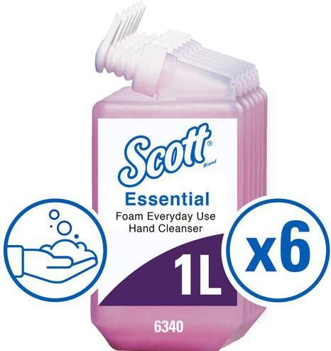 Actual product image Kimberly-Clark KLEENEX Luxurious Foaming Soap (refill, 1000 ml)