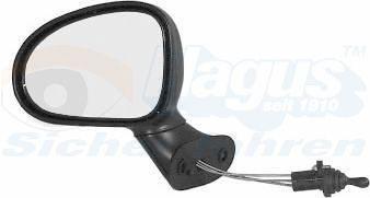 Van Wezel VanWezel 8105803 - Kompletter linker Rückspiegel kompatibel mit Daewoo Matiz von 1998 bis 2005