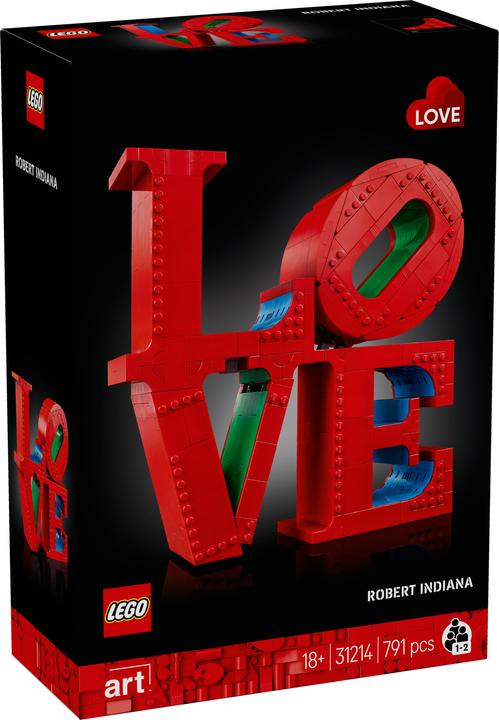 Actual product image LEGO Love (31214, LEGO Art)
