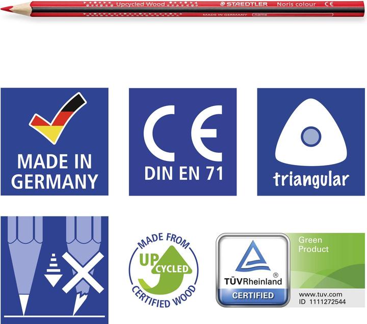 Produktbild Staedtler Buntstift Noris colour 18+6 (24x)