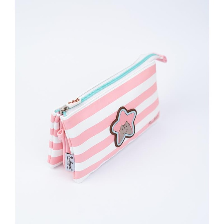 Immagine prodotto Astuccio Pusheen rosa/bianco, 21,5 x 12 cm