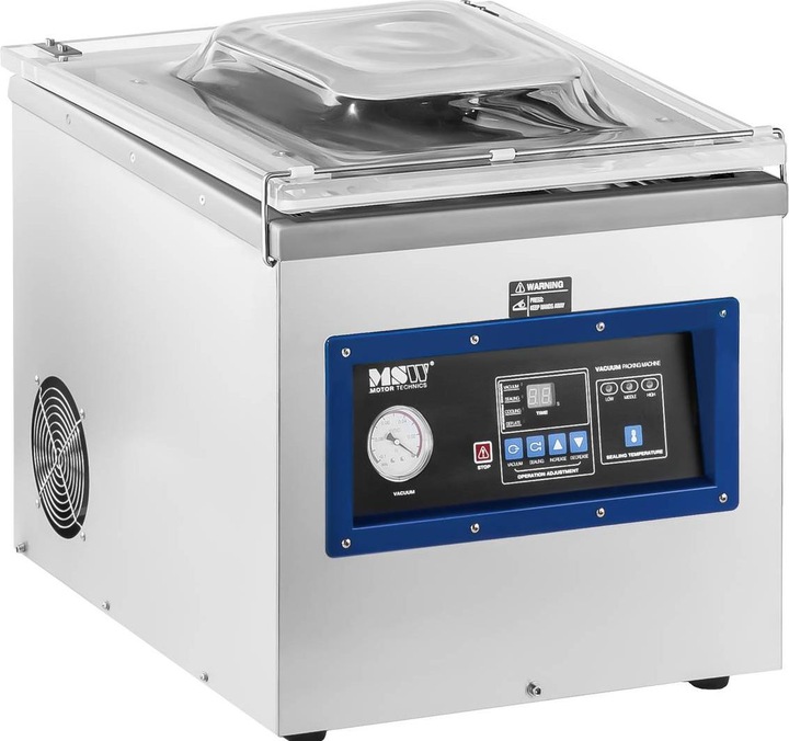 Produktbild MSW Vakuumierer Vakuumiergerät Profi Folienschweissgerät Edelstahl 900 W 20 m3/h