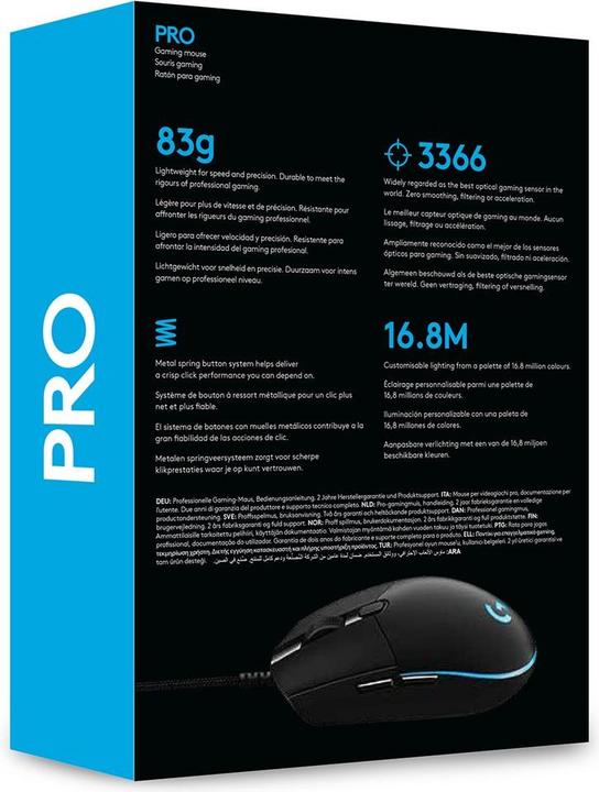 Produktbild Logitech G G Pro Hero (Kabelgebunden)