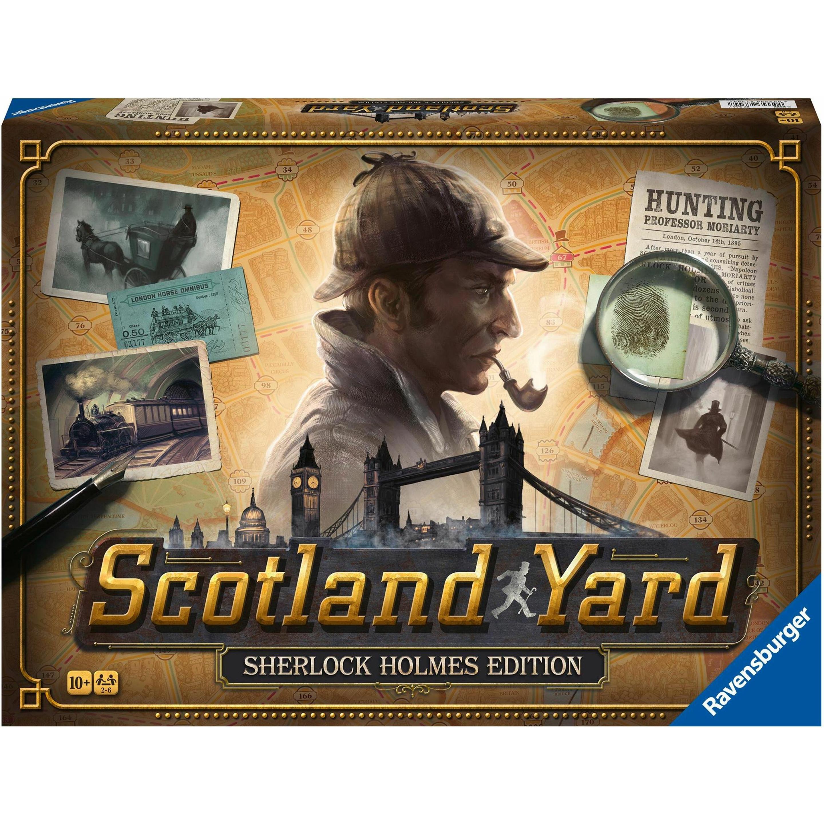 Ravensburger Sherlock Holmes Scotland Yard (Tedesco, Francese, Olandese, Italiano, Inglese)