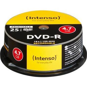 Intenso DVD-R, Stampabile, Pc(S), Disco Ottico