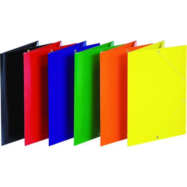 Donau, Raccoglitore, Cartella, cartone, a4, 400g/m2, 3 lembi, blu