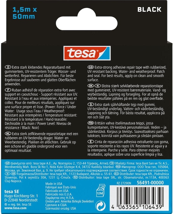 Actual product image tesa Ultra Power underwater repair tape (50 mm)