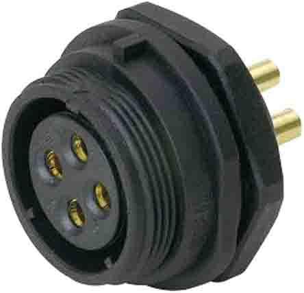 Produktbild RS PRO 4 WAY FRONT MOUNT SOCKET 30A IP68