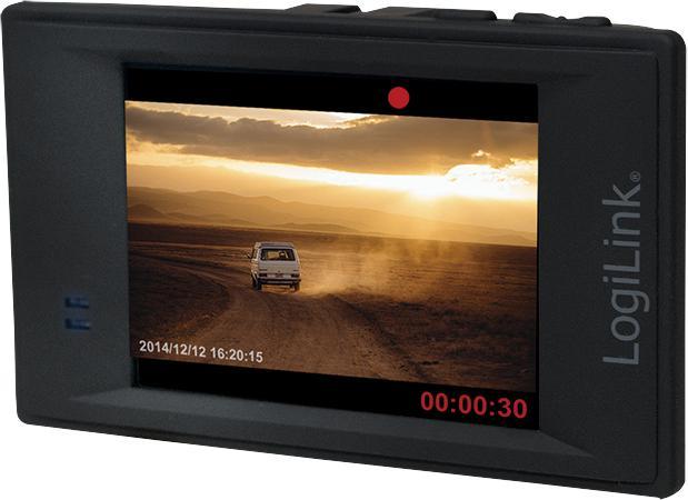 Produktbild LogiLink Car DVR (Eingebautes Display, Eingebautes Mikrofon, HD)