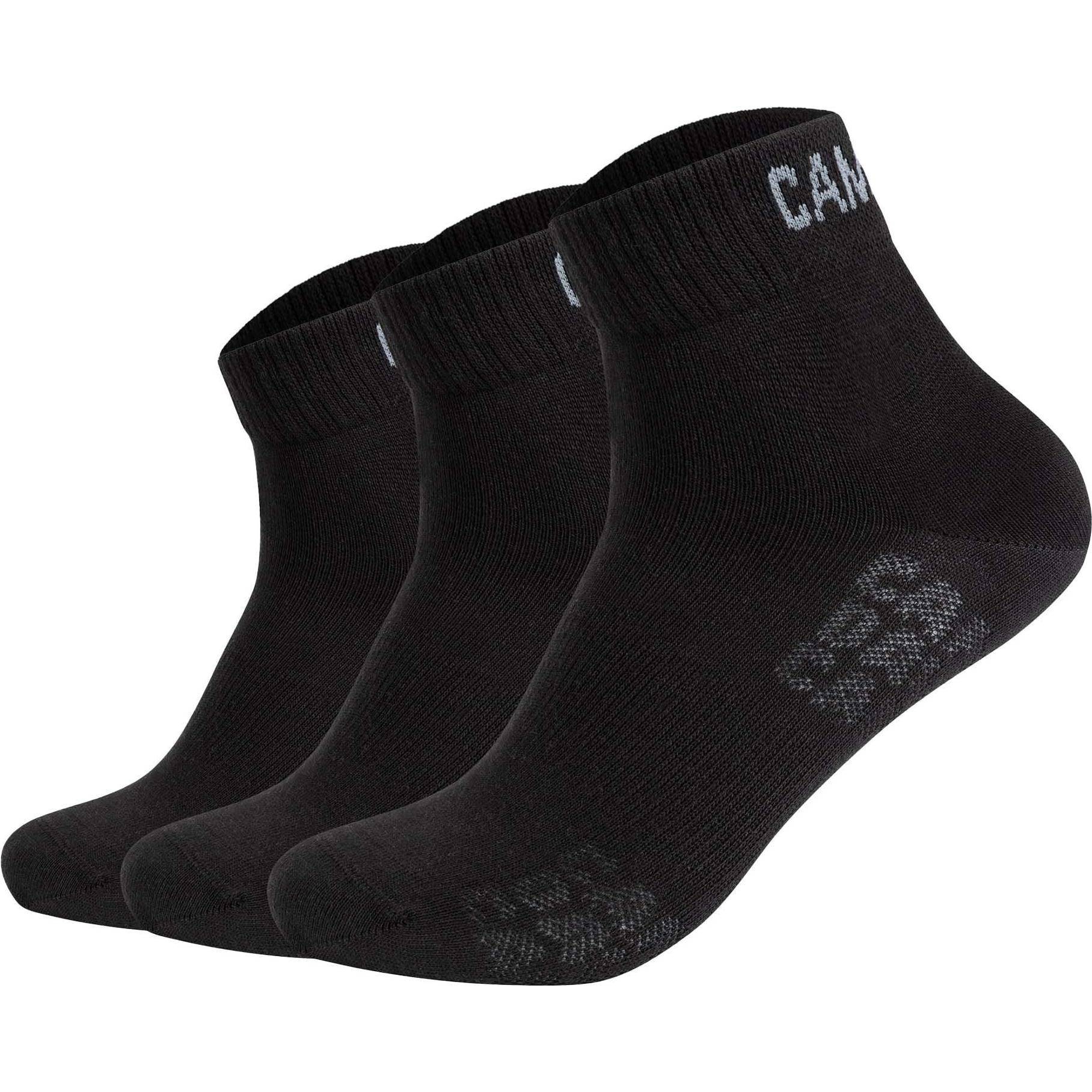 Camp David, Herren, Socken, Socken Sportlich Bequem sitzend, Schwarz, (3er Pack, 39 - 42)