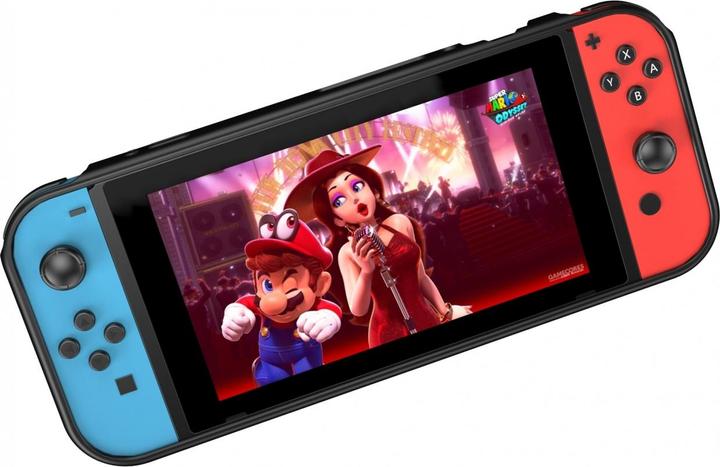 Produktbild Screenguard Nintendo Switch Hülle Carbon Brushed Soft TPU (Switch)