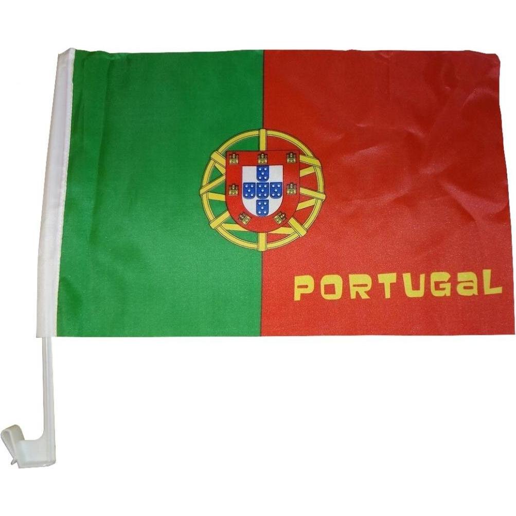trends4cents Autoflagge Portugal 30 x 40 cm Auto Flagge Fahne Autofahne Fensterflagge Fanfahne (30 x 40 cm) (32205165)