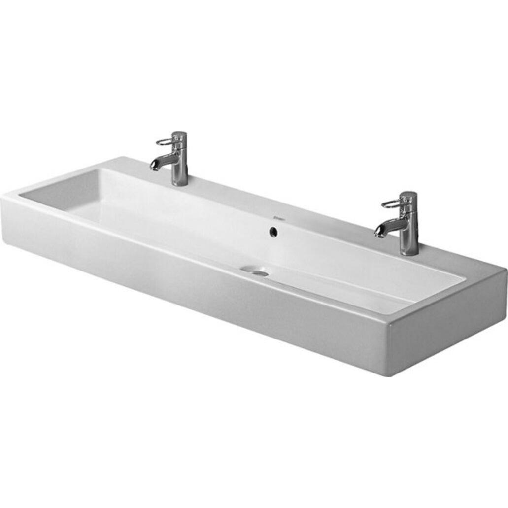 Duravit, Waschbecken, Waschtisch VERO m ÜL HLB 1200x470mm geschli 2 HL weiss WG (470 mm, 1200 mm)