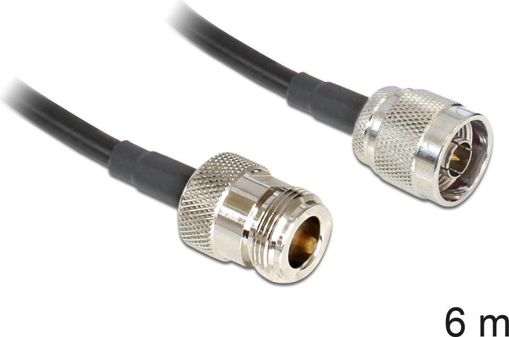 Image du produit Delock N mâle à N femelle, 6m (Câble d'antenne)