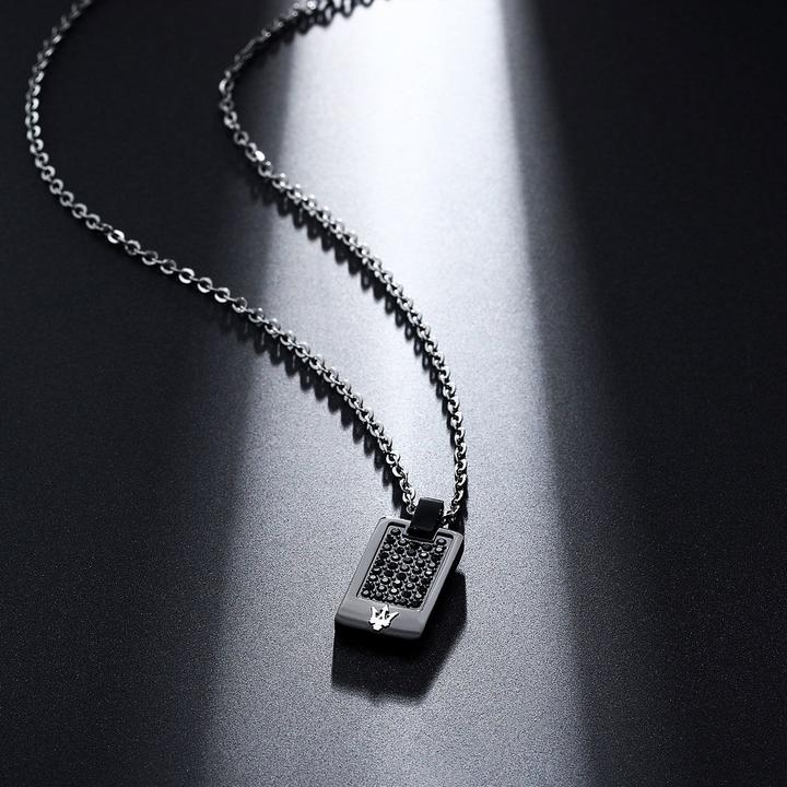 Image du produit Maserati Collier Iconic (Acier inoxydable, 45 cm)