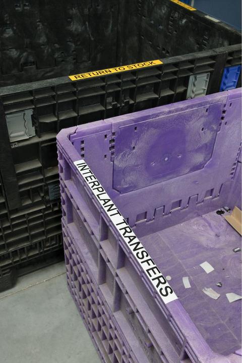 Actual product image Brady White on Red Vinyl tape for (1.27 cm)