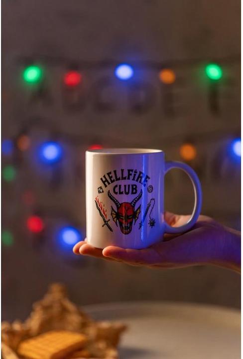 Actual product image Grupo Erik Stranger Things Hellfire Club mug (350 ml, 1 x)