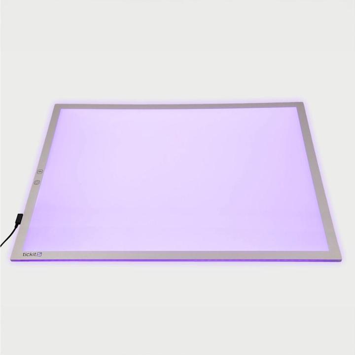 Actual product image TickiT Light panel with color change for children - rectangular A2 - (size 63.5 x 46 cm)