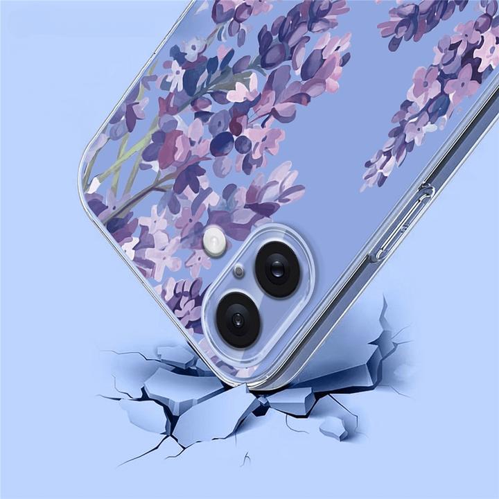 Immagine prodotto Cover-Discount iPhone 17 - Silikon Gummi Hülle Blumen (Apple iPhone 17)