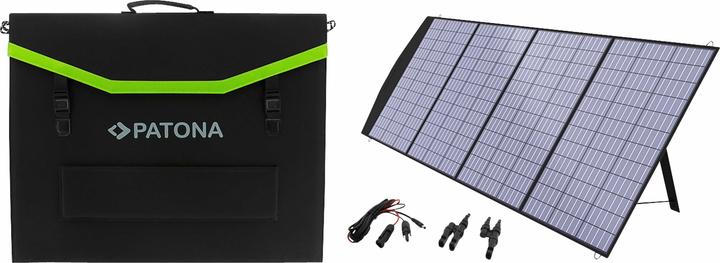 Actual product image Patona Foldable 4-fold solar panel 200W (200 W, 6.92 kg)