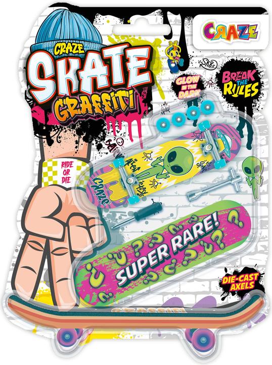 Produktbild Craze Finger-Skateboard Double Mix (Multilingual)