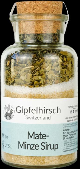 Immagine prodotto Gipfelhirsch Mate Minze Sirup (205 g)