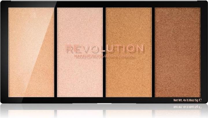 Actual product image Makeup Revolution Re-loaded (Lustre Lights Warm, Highlighter, 20 g)