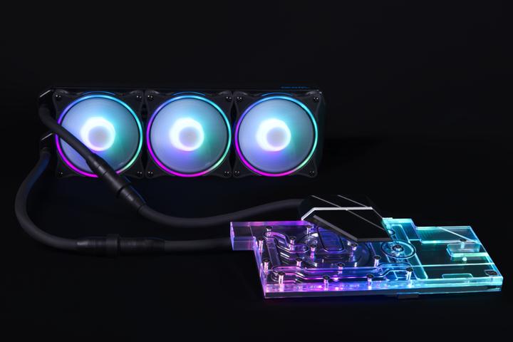 Produktbild Alphacool Eiswolf 2 GPU AIO 360mm RTX 3080/3090 Aorus Master/Xtreme mit Backplate