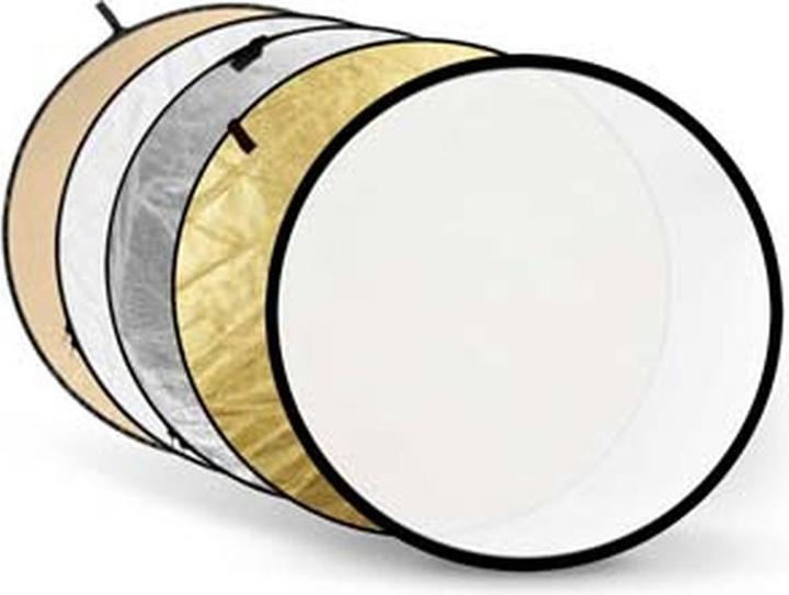 Actual product image Godox 5 in 1 Reflective Umbrella Gold, Silver, Soft Gold, White, Transparent 80cm (Reflector, 80 cm)