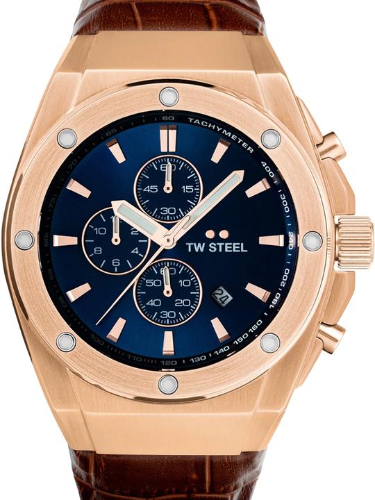 Produktbild TW-Steel CE4106 CEO Tech Chronograph Herrenuhr 44mm 10ATM (Chronograph, 44 mm)