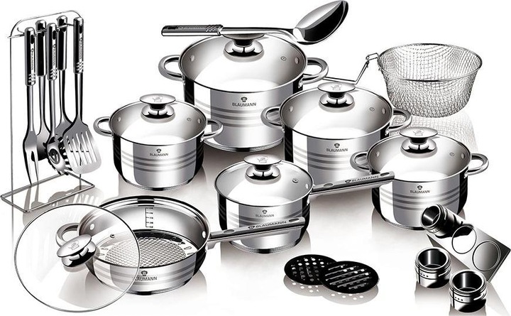 Actual product image Blaumann Gourmet Line (Pot, Stainless steel)