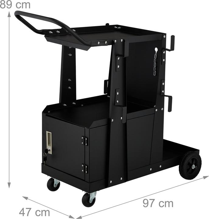 Produktbild Relaxdays Schweisswagen