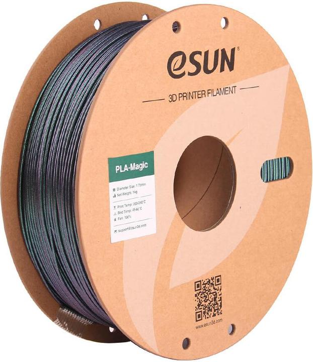 eSUN ePLA-Magic Dark Twinkling Green Filament 1.75mm 1Kg (1.75 mm, 1000 g)