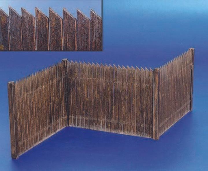 Produktbild Plus Model Lattenzaun aus echtem Holz