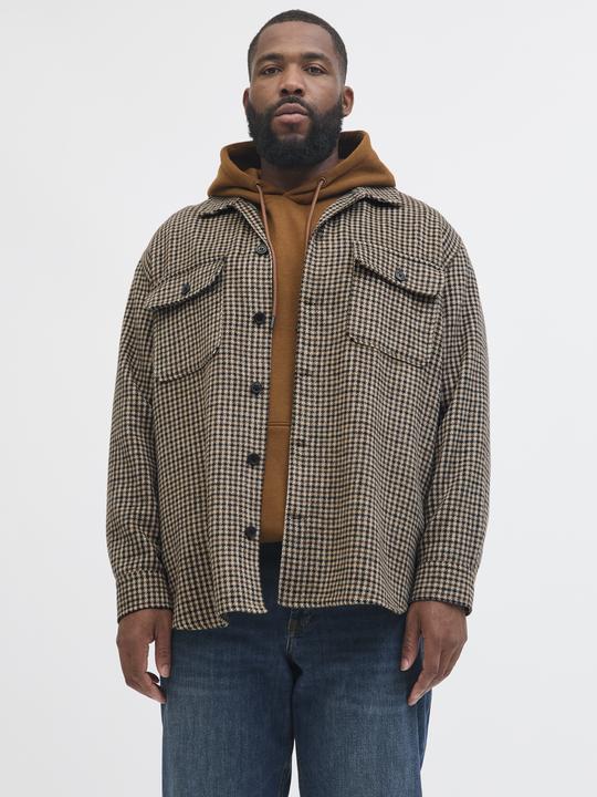 Immagine prodotto Jack & Jones Jjebradley Ollie Overshirt Ls Noos Pls (7XL)