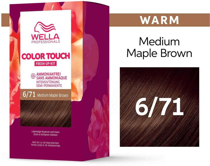 Produktbild Wella Color Touch Fresh-Up-Kit (6/71 Medium Maple Brown)