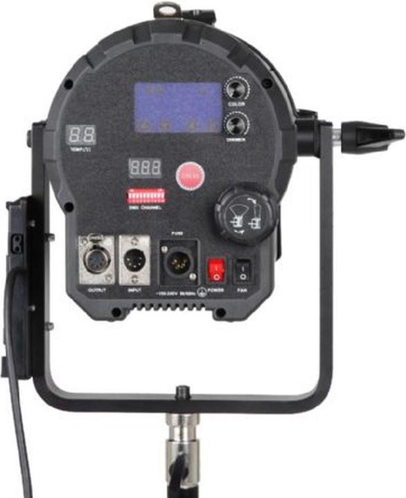 Produktbild Falcon Eyes Bi-Color LED Spot Lampe Dimmbar DLL-1600TDX auf 230V oder Akku (Studioleuchte)