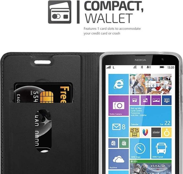 Productafbeelding Cadorabo Boek Classy Style Cover (Nokia Lumia 1320)