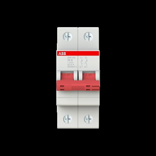 Thumbnail - ABB, Schutzschalter, SHD202/50 Lasttrennschalter 2P, 50A 2CDD272111R0050