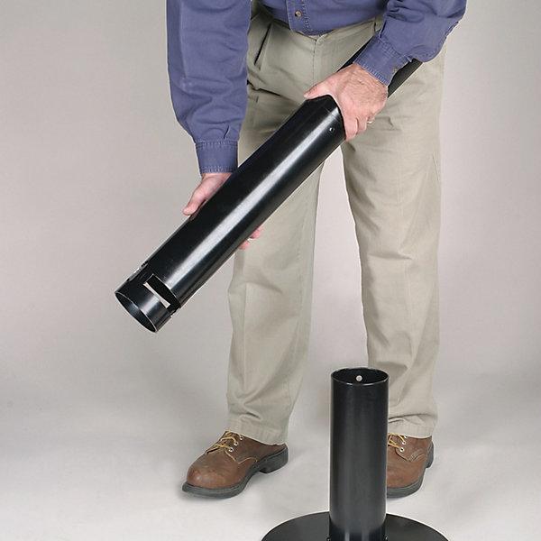 Image du produit Rubbermaid Colonne de cendrier en aluminium