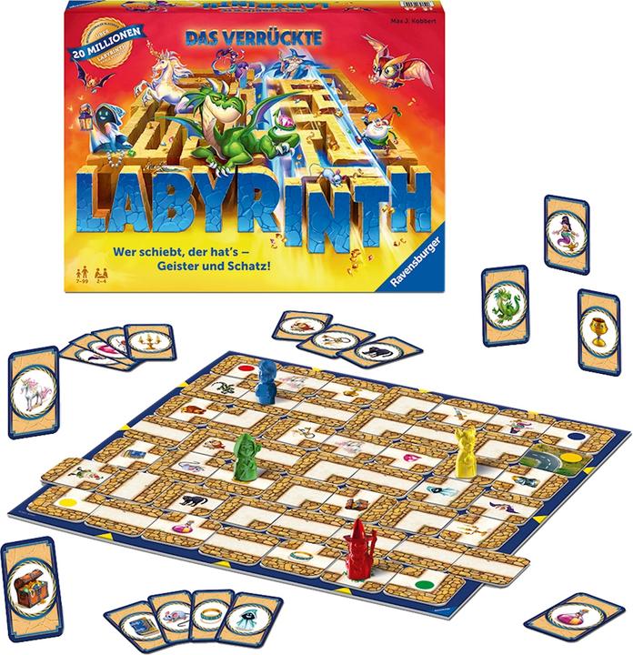 Actual product image Ravensburger The Crazy Labyrinth (German)