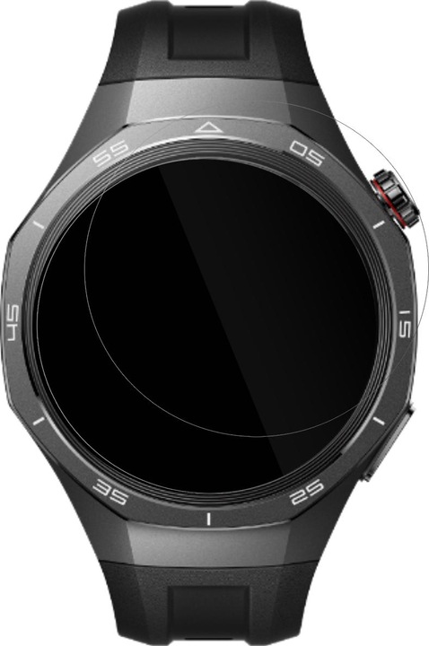 Actual product image Dipos Screen Protector Crystalclear for Huawei Watch GT5