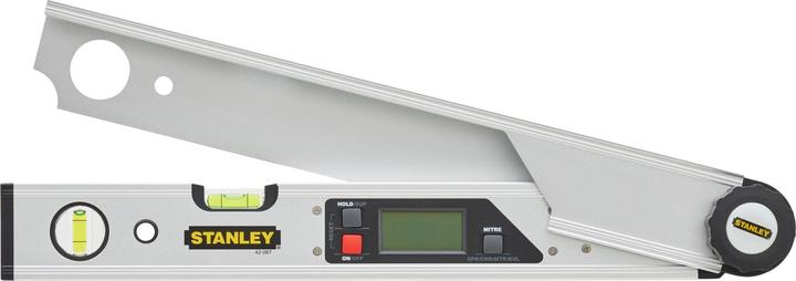 Produktbild Stanley Digitaler Winkelmesser, Wasserwaage (40 cm Schenkellänge, 0°-225° Messbereich, LCD-Anzeige)