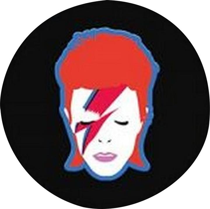 Actual product image David Bowie Enamelled Aladdin Badge