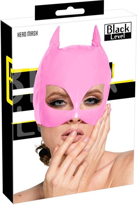 Actual product image Black Level Lacquer head mask