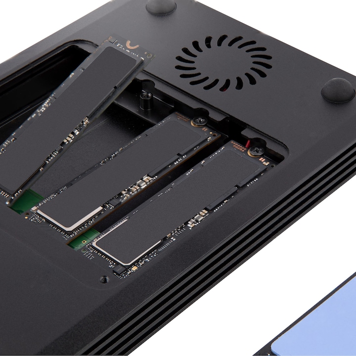 Productafbeelding StarTech .com 4 Bay Thunderbolt 3&trade, NVMe Behuizing (M.2)