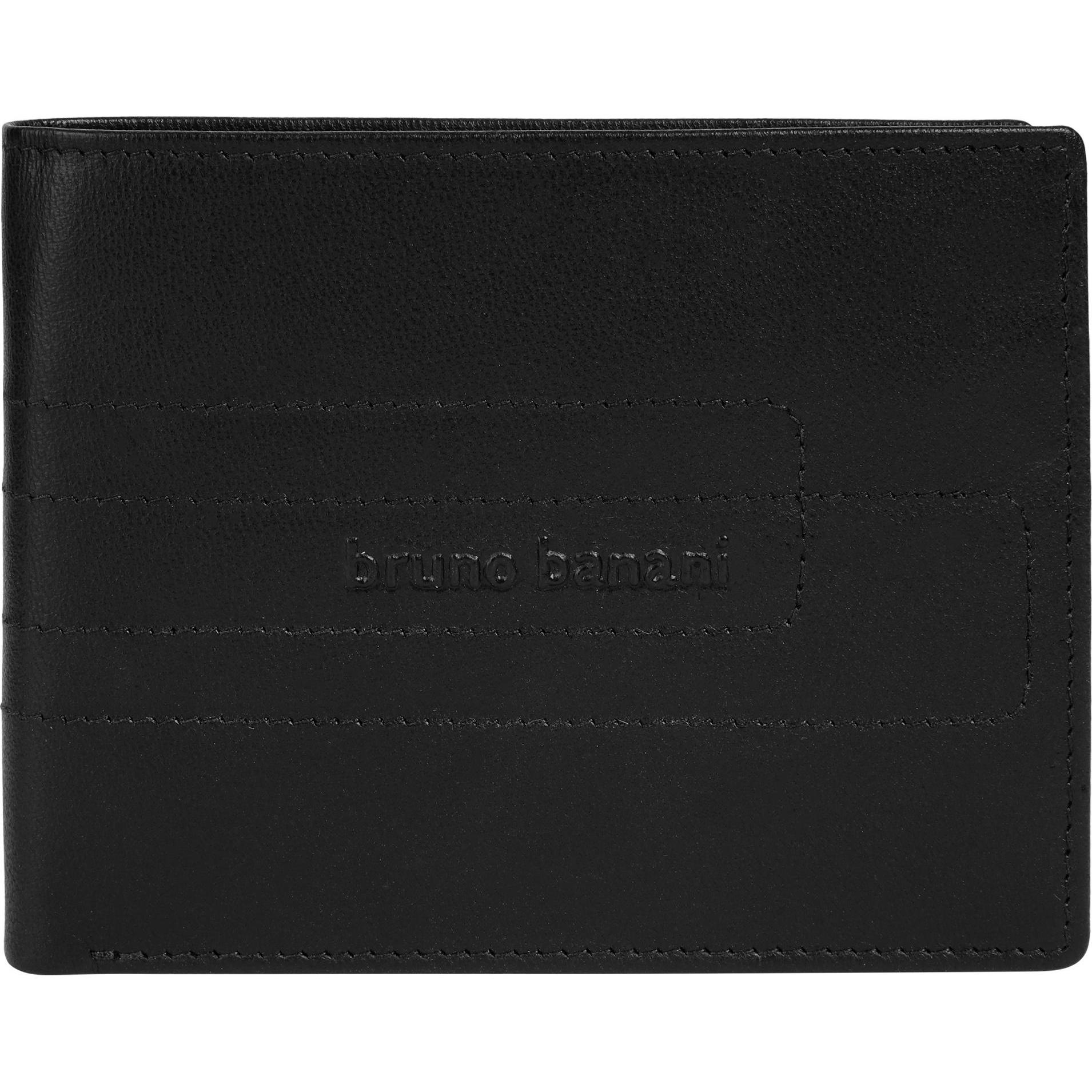 Bruno Banani, Portemonnaie, Geldbörse, Schwarz