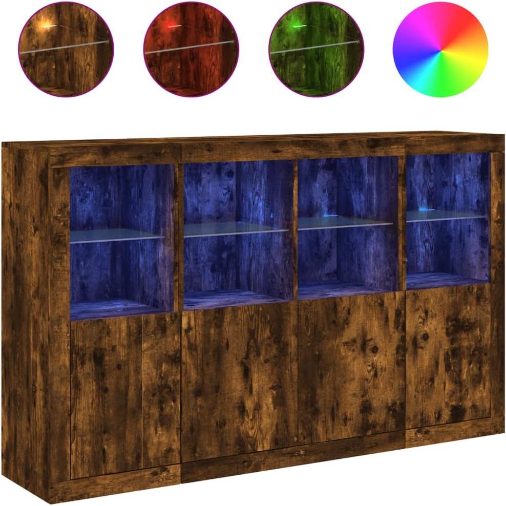 VidaXL, Kommode + Sideboard, Jaris (163 x 37 x 100 cm)